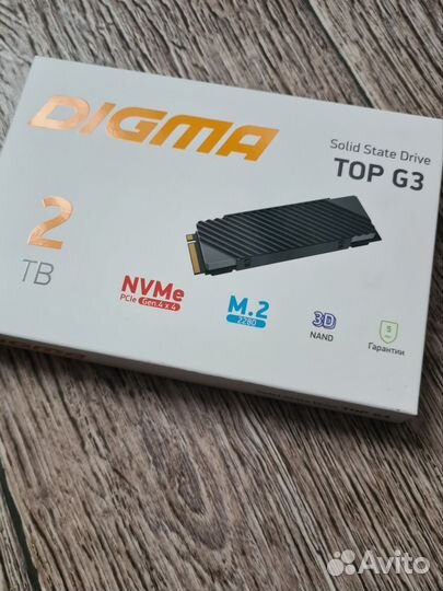 SSD Digma top g3 2tb m2 pcie 4.0