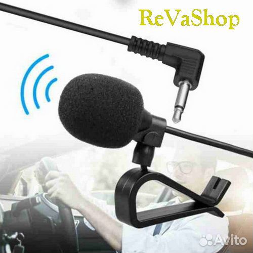 Аудиомикрофон мини-джек 3,5 мм Микрофон в машину