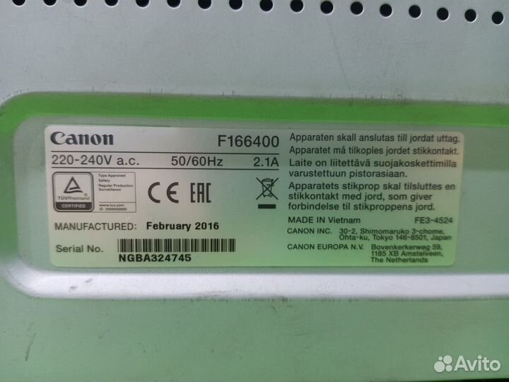Принтер лазерный Canon i-sensys LBP6030