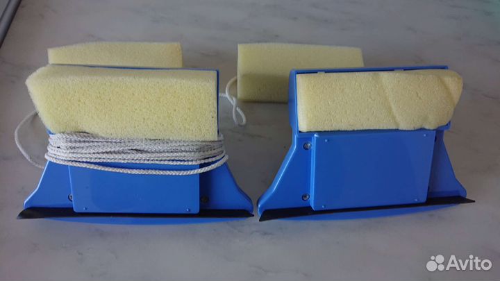 Магнитная щетка для мытья окон