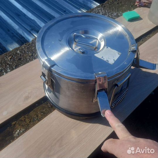 Професианальный термос для полевой кухни