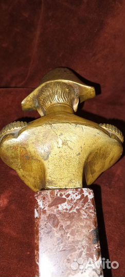 Старнная скульптура Наполеон Бонапарт 19век