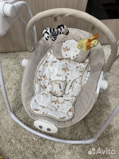 Детские элетрокачели-шезлонг