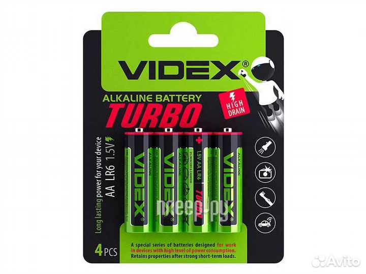 AA - Videx LR6 Turbo 4 штуки VID-LR6T-4BC