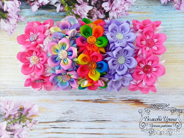 Резинка на пучок (гульку) ручная работа