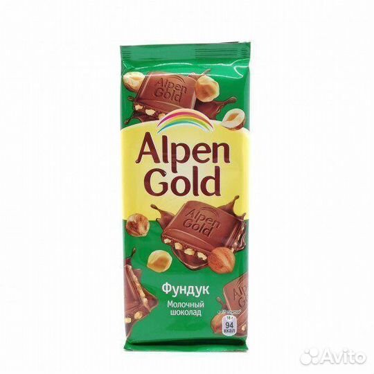 Шоколад Alpen Gold Фундук 90 г
