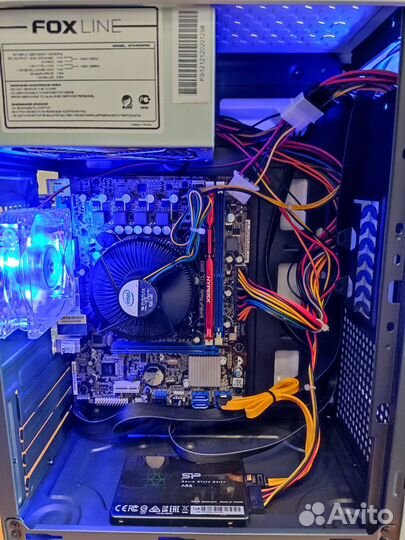 Компьютер Intel Core i3 - 2100, озу 4 Гб