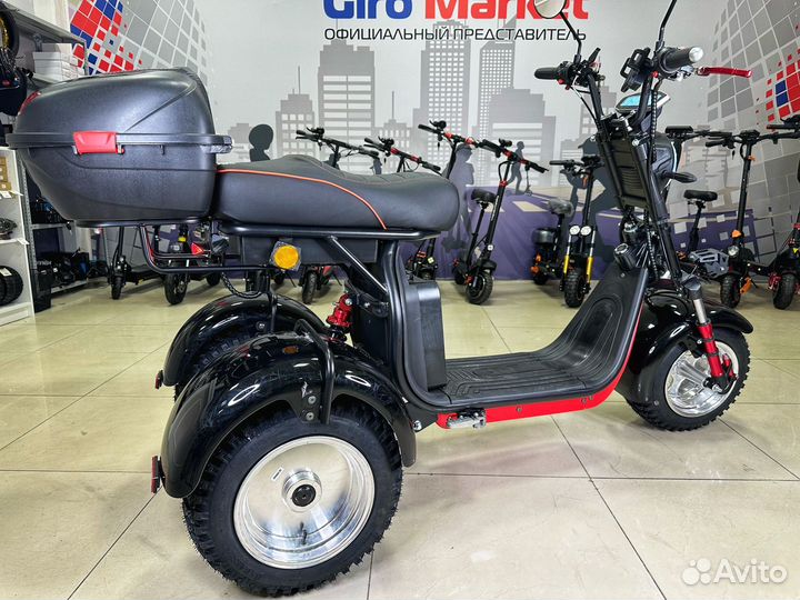 Электроскутер white siberia ikra