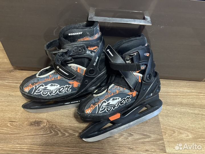 Коньки детские раздвижные 31-35