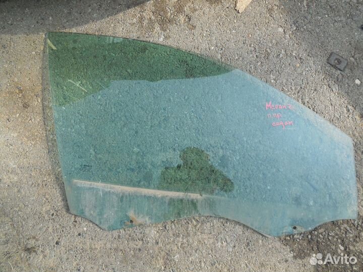 Стекло двери передней правой для Renault Megane II