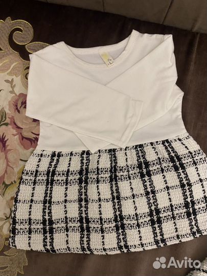 Платье на девочку 74 80