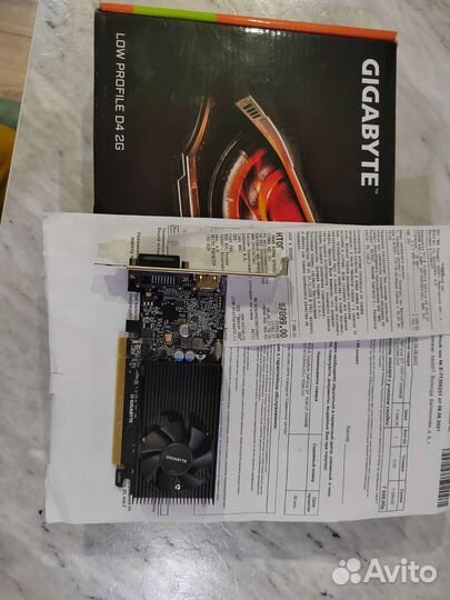 Видеокарта nvidia GeForce GT 1030 2GB