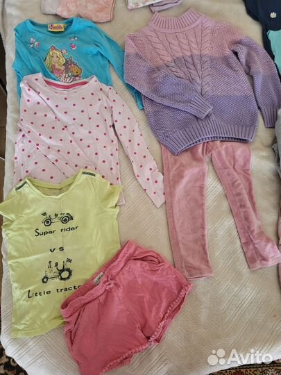 Вещи пакетом на девочку 98 104