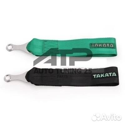 Стропа буксировочная takata (разные цвета) (Зелены