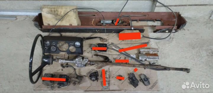 Запчасти Луаз (Защита/Рычаги/Корпуса редукторов