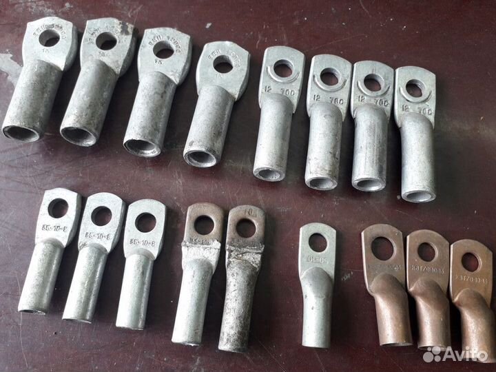Наконечники кабельные медные и алюминиевые