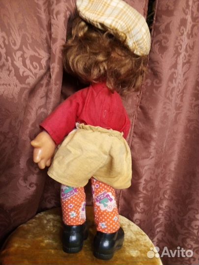 Кукла Антошка футболист