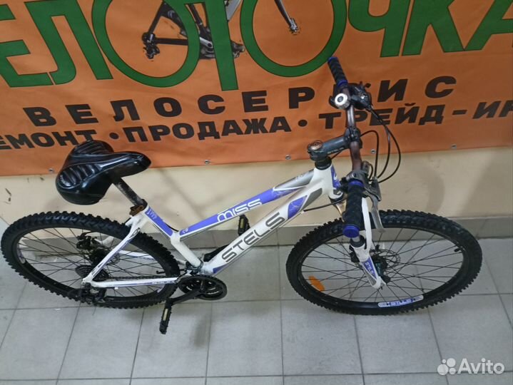 Алюминиевый горный велосипед Stels miss R26 disc