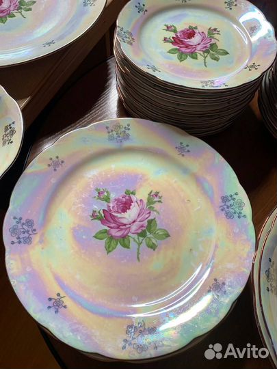 Продам столовый сервиз Роза, ГДР, Kahla