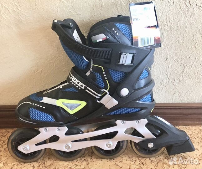 Роликовые коньки новые, мужские, размер 42