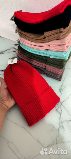 Шапки весна осень яркие плотные