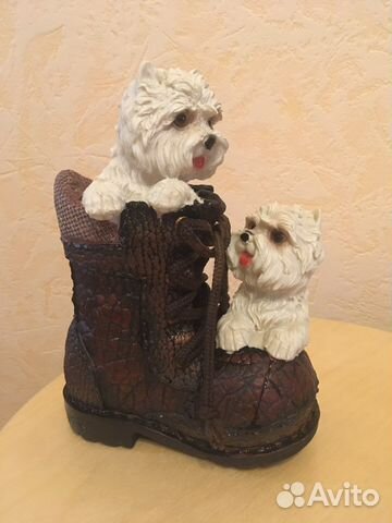 Копилка ботинок собаки