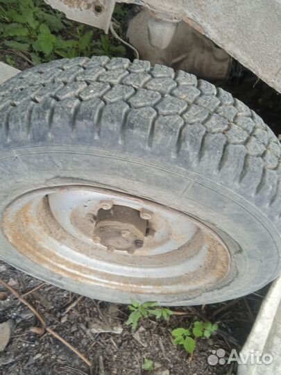 Кпр с раздаткой с газ 69 колеса 5 штук