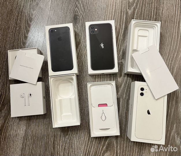 Оригинальные корбки iPhone