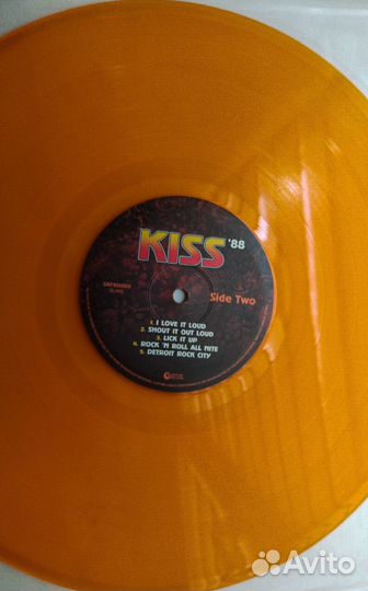 Виниловая пластинка kiss'88