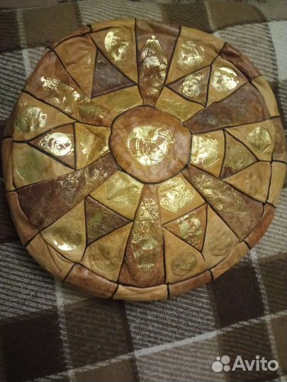 Подушка кожаная Египет