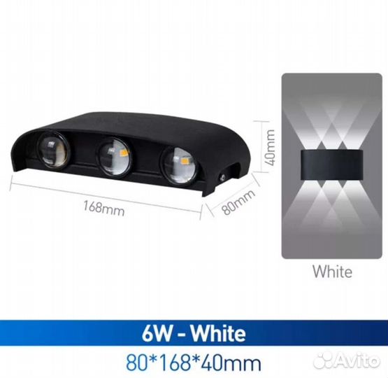 Cветодиодный светильник на стену