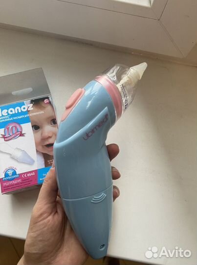 Аспиратор для носа Cleanoz на батарейках