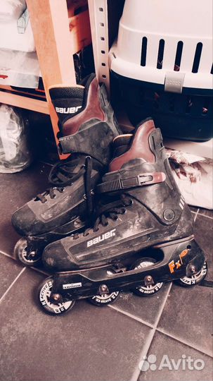 Роликовые коньки bauer