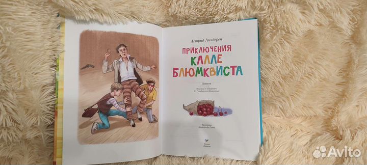 Книга Приключения Калле Блюмквиста