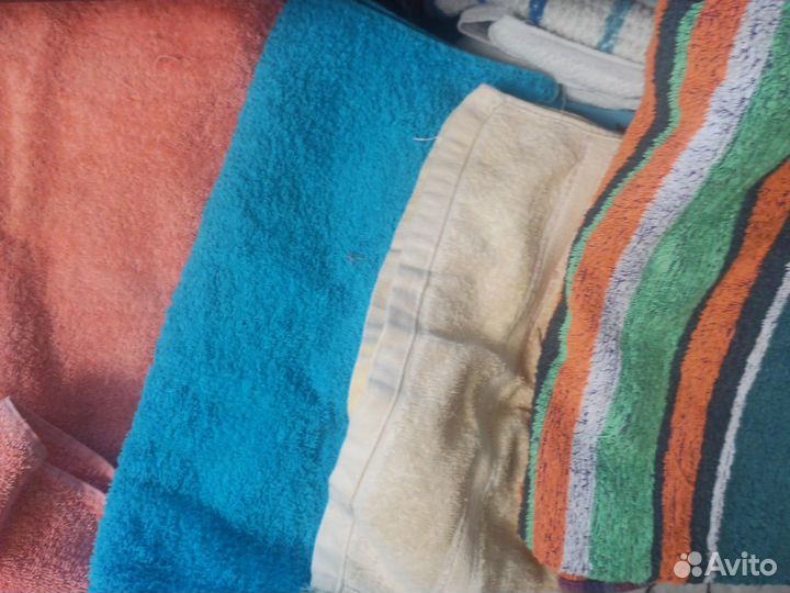 Махровые полотенца бу