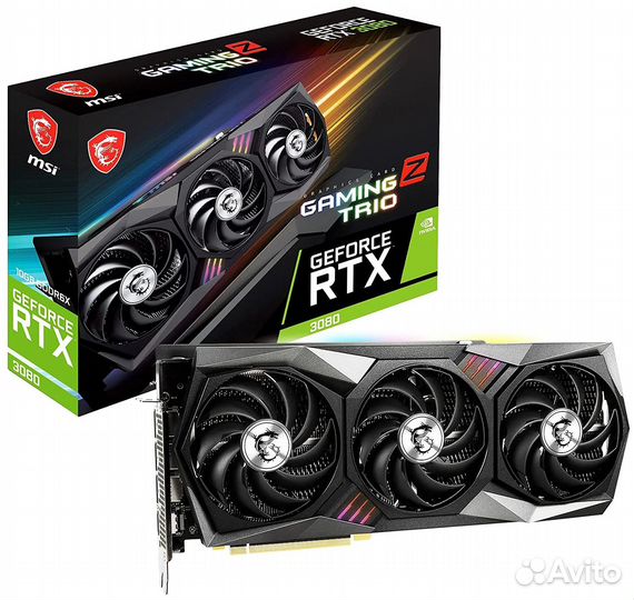 MSI GeForce RTX 3080 gaming X trio (NON LHR)