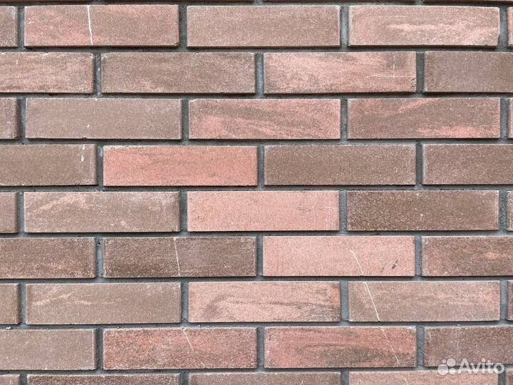 Кирпич облицовочный - Коричневый топаз