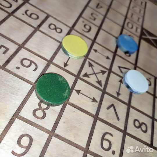 Настольная Игра Лудо, Парчис, Шеш-беш. Собственное