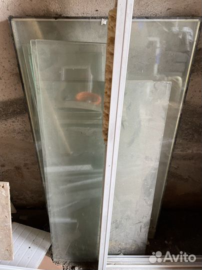 Стеклопакет, стекла полки