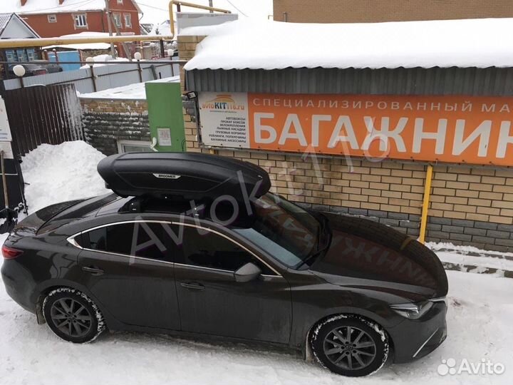 Бокс на крышу Broomer Venture на Mazda 6