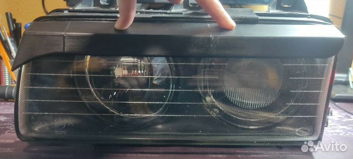 Реснички / фланцы / накладки фар BMW E36