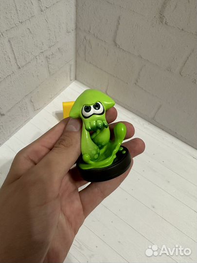 Amiibo Incling Calamar Squid Зеленый