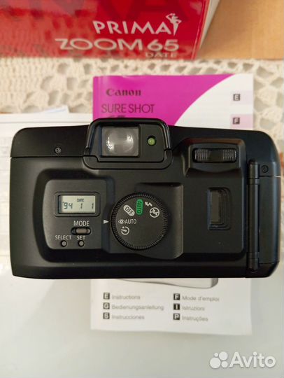 Пленочный фотоаппарат canon