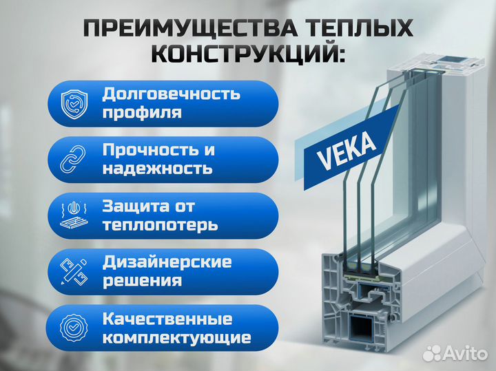 Балконные блоки алюминиевые