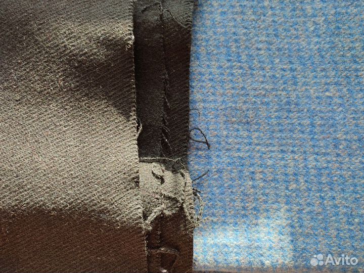 Отрезы ткани шерсть СССР драп костюмная