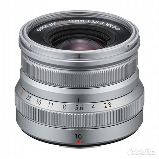 Объектив Fujifilm XF 16mm f/2.8 R WR X-Mount Silve