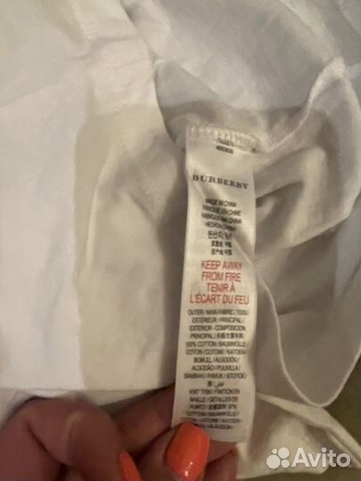 Burberry кофта детская