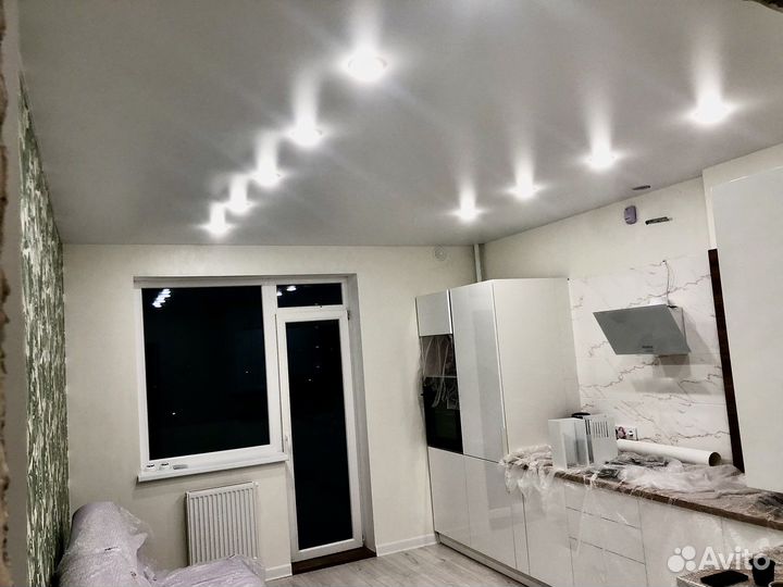 Натяжные потолки