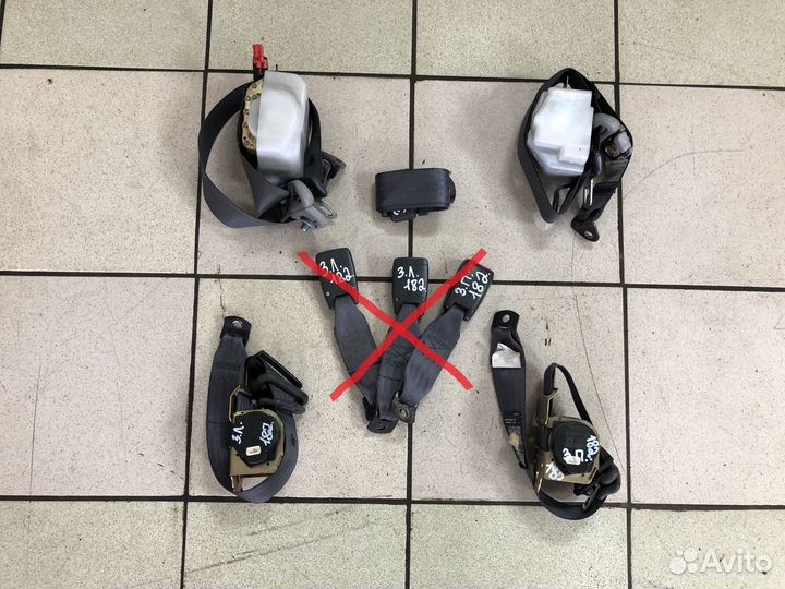 Ремень безопасности Mitsubishi Montero Sport 1