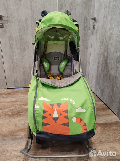 Детские санки коляска бу